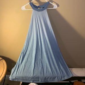 FINAL TOUCH FADING BLUE DRESS